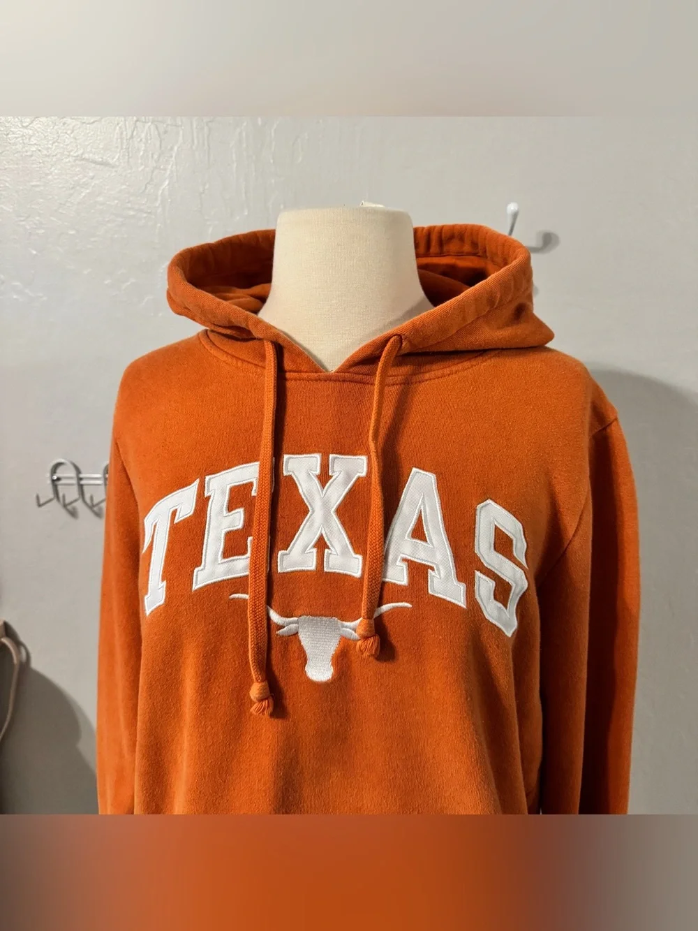 Texas Longhorns Orange Pullover Hoodie